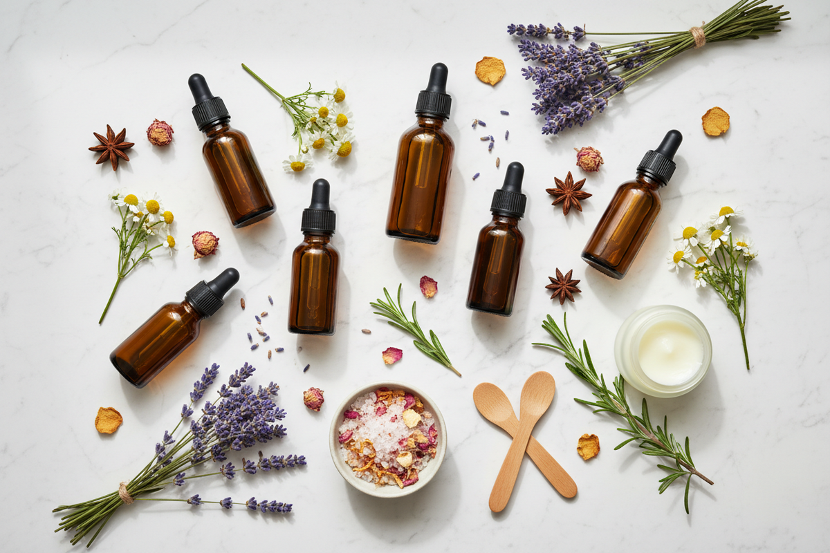 Essential Oils in Skincare: Benefits, Uses, and How to Use Them Safely