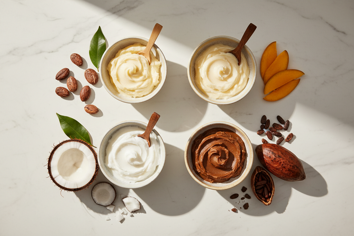 Shea Butter and Cocoa Butter: How Our Butters Benefit Your Skin