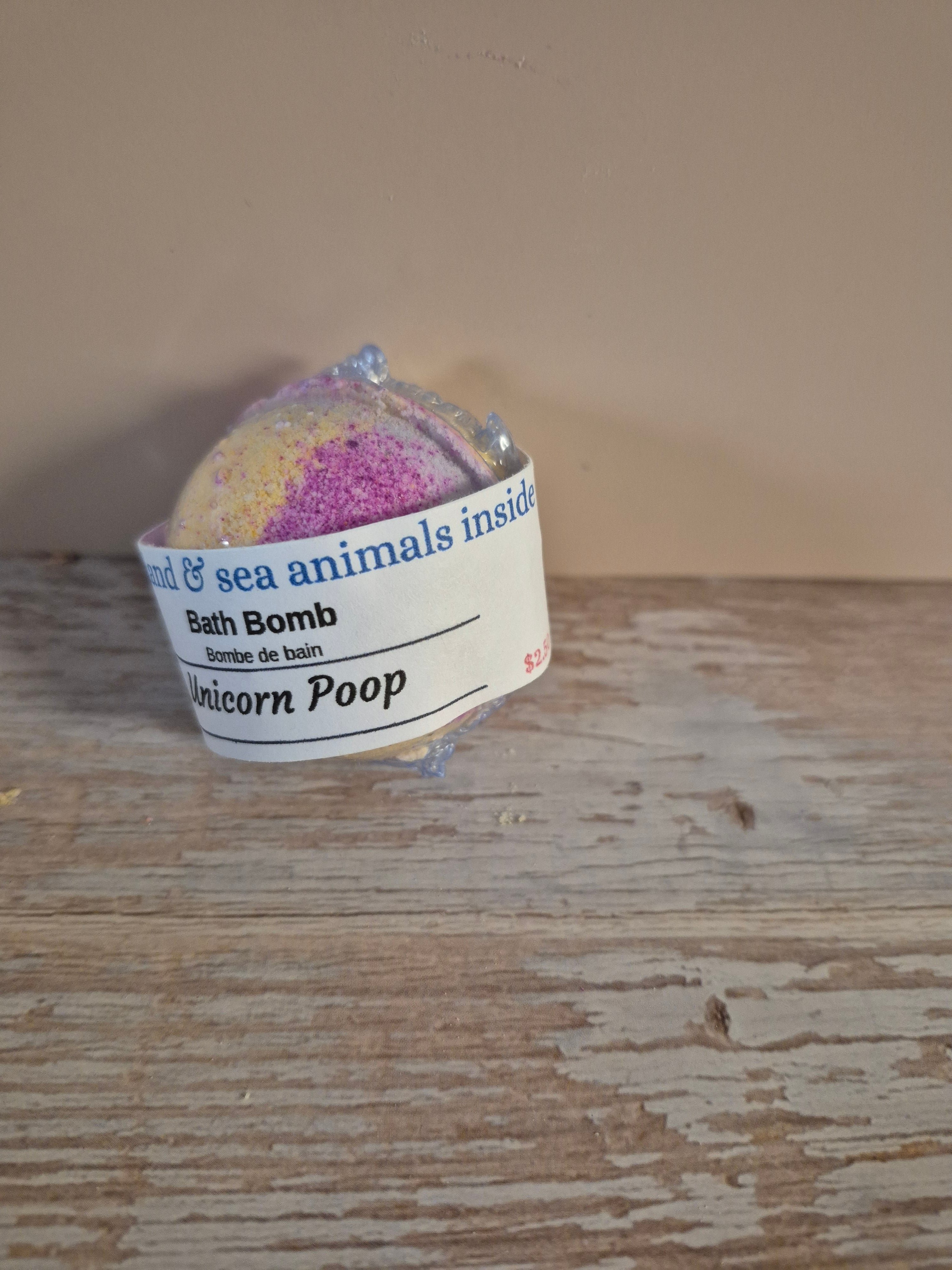 Unicorn Poop Bath Bomb