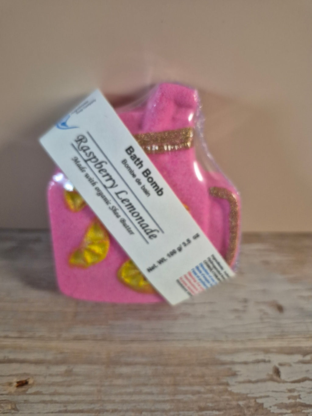 Raspberry Lemonade Bath Bomb
