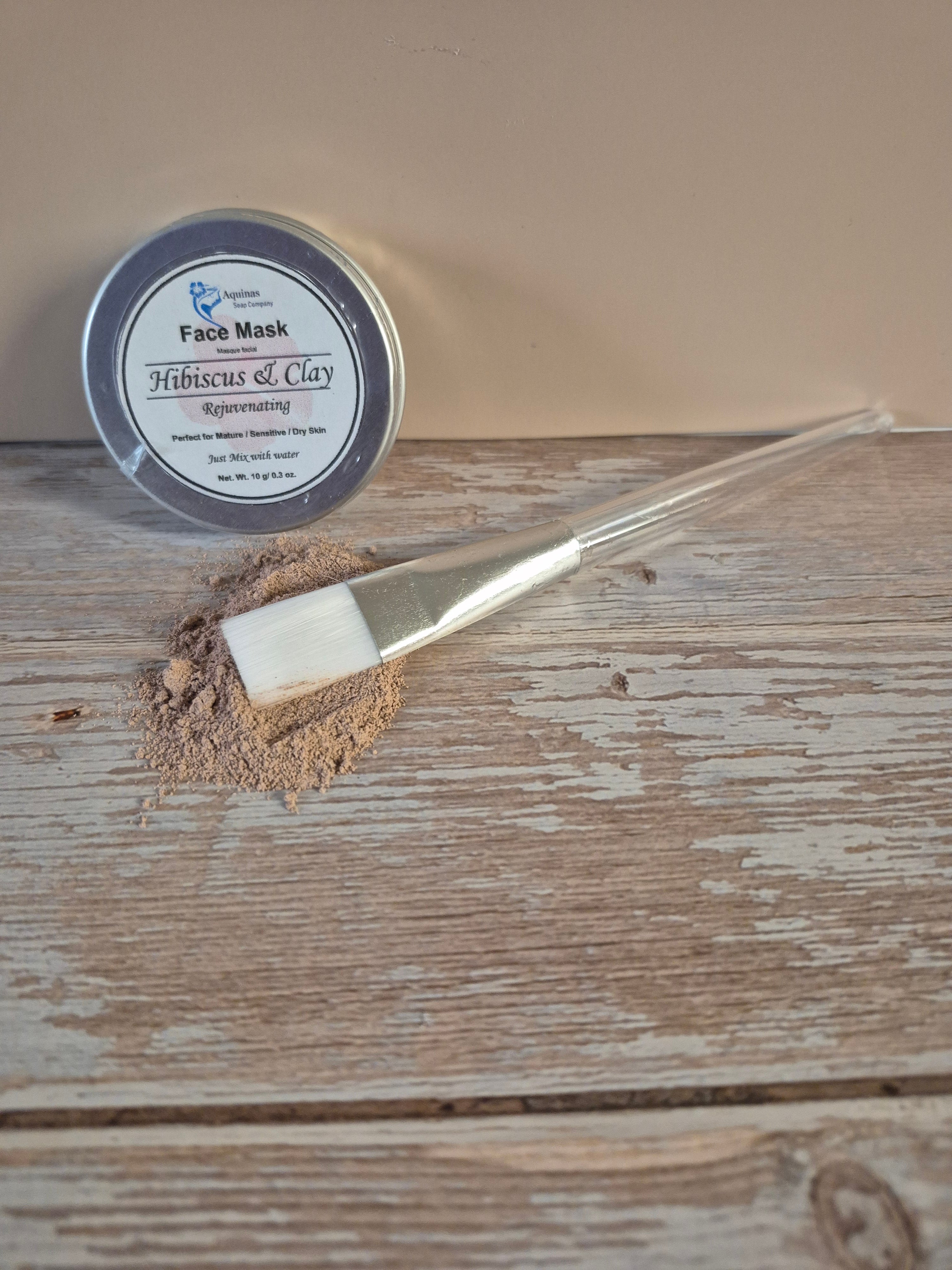 Hibiscus & Clay Rejuvenating Powdered Face Mask